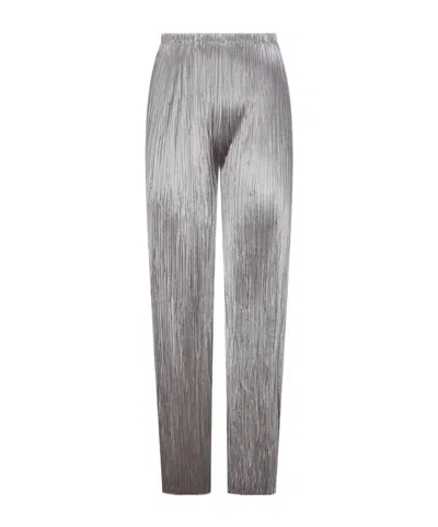 Forte Forte Mypants Pleated Jersey Pants In Gray