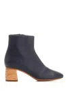 Forte Forte Forte_forte Nappa Leather Anckle Boots Shoes In Blue