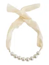 Forte Forte Beaded Necklace In White