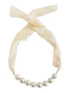 Forte Forte Beaded Necklace In White