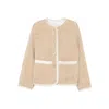 Forte Forte Textured Fabric Jacket Gold-tone Buttons In White