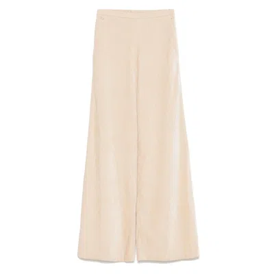 FORTE FORTE FORTE FORTE NEUTRALS TROUSERS - PALAZZO PANTS WOMEN