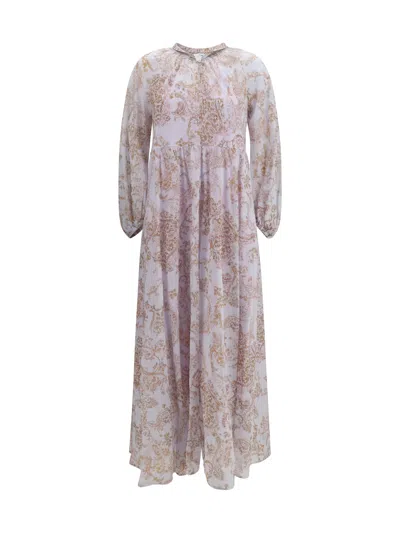 Forte Forte Nontiscordardime Voile Dress In Multi