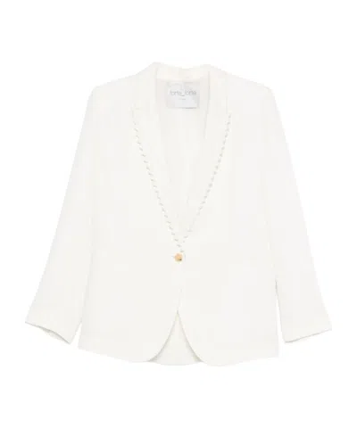 FORTE FORTE NOTCHED-LAPEL SINGLE-BUTTON JACKET