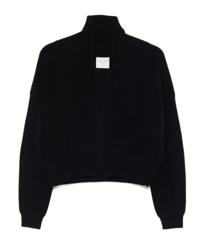 Forte Forte Notte Virgin Wool Elastane Outerwear In Black