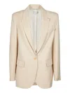 Forte Forte One-button Blazer In Dune