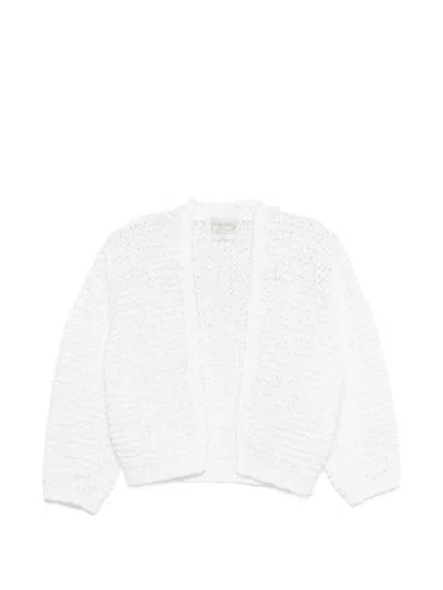 Forte Forte Open-front Knitted Cardigan In Yellow