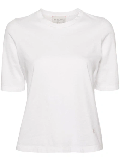 Forte Forte Organic Cotton T-shirt In White