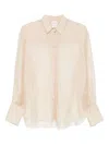 Forte Forte Organze Shirt In Nude