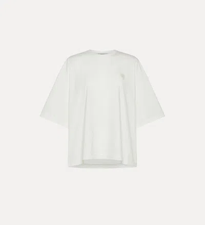 Forte Forte Over Shirt Dry Stone In Bianco