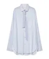 Forte Forte Oversized Shirt In Cotton Poplin In White