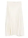Forte Forte Panelled Midi Skirt In Neutral