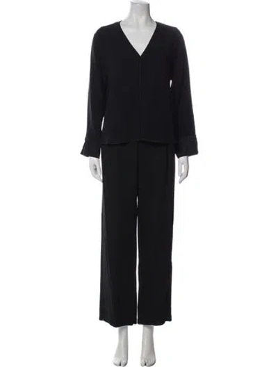 Pre-owned Forte Forte Pant Set In Black