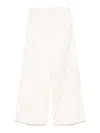 Forte Forte Pantalón Casual - Blanco In Neutral