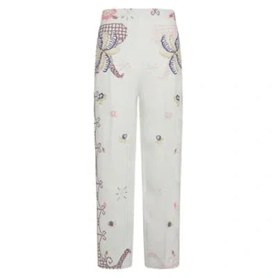 Forte Forte Pants For Woman 12330 My Pants Saphir In White