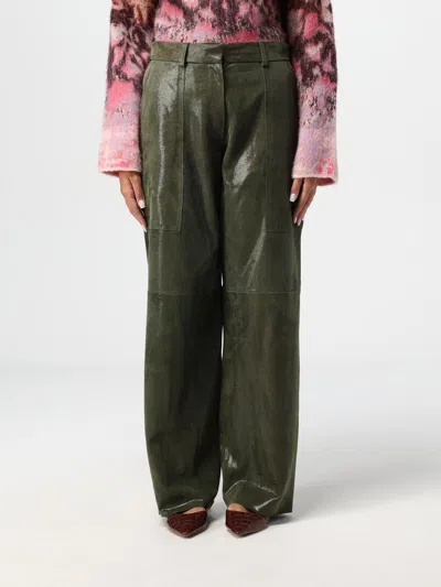 Forte Forte Pants  Woman Color Green In Grün