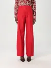 Forte Forte Straight-leg Trousers In Red