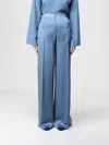 Forte Forte Pants  Woman Color Sky Blue In Blue