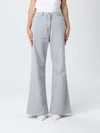 Forte Forte Pants  Woman Color White In Gray