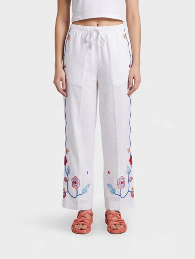 Forte Forte Pants Woman In White