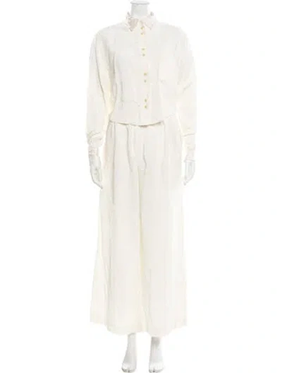 Pre-owned Forte Forte Pantsuit In Neutral
