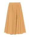 Forte Forte Patchwork Midi Skirt In Multi