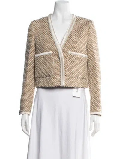 Pre-owned Forte Forte Patterned Jacket In Neutral
