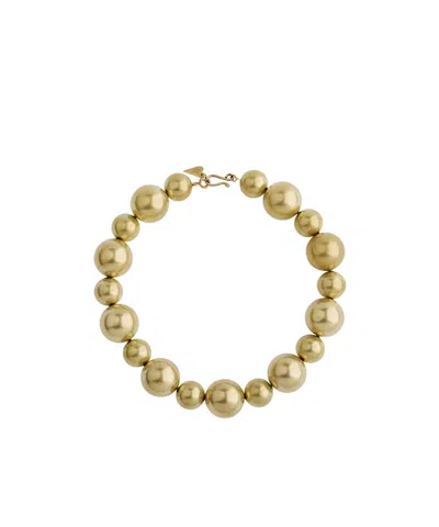 Forte Forte Pearl Necklace In Yellow