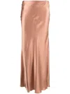 Forte Forte Forte_forte Viscose Satin Long Skirt In Pink