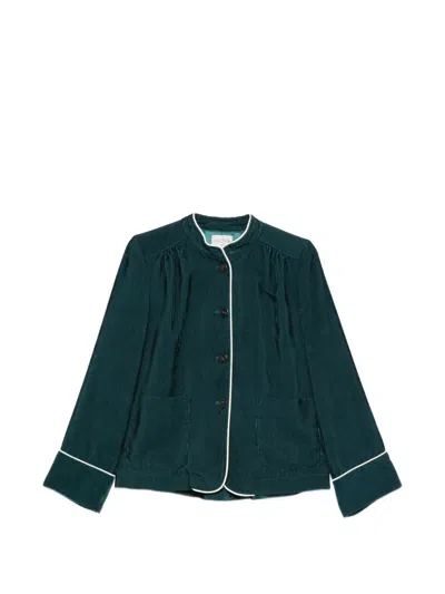 Forte Forte Piped Corduroy Jacket In Multi
