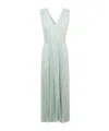 Forte Forte Pleated Dress In Green