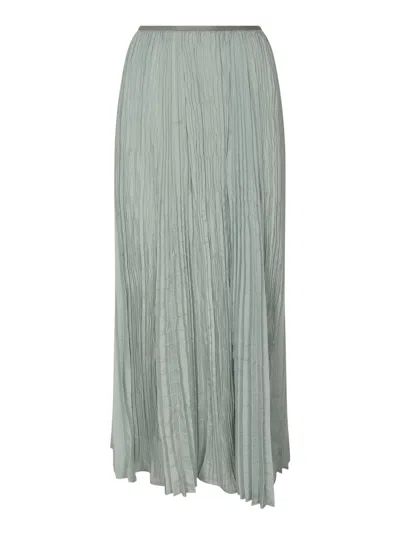 FORTE FORTE PLEATED LONG SKIRT
