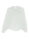 Forte Forte Pleated Top In Blue