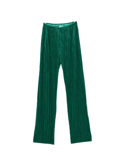 Forte Forte Pleated Trousers In Animal Print