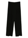 Forte Forte Pleated Trousers In Black