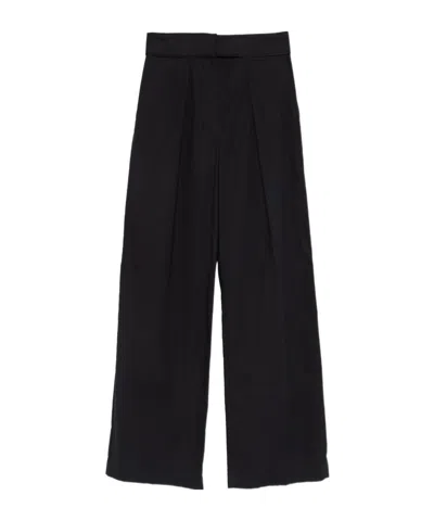 Forte Forte Pleated Trousers In Black