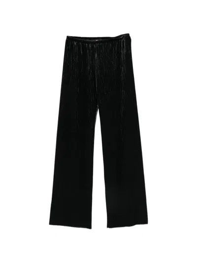 Forte Forte Pleated Trousers In Black