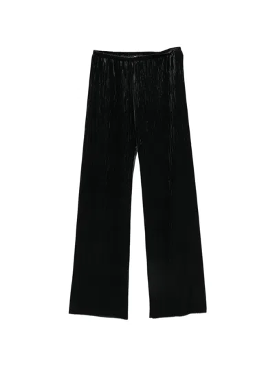 Forte Forte Pleated Trousers In Black