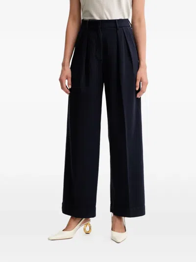 Forte Forte Pleated Trousers In Black