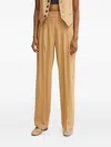 Forte Forte Pleated Trousers In Neutral