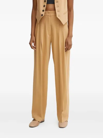 Forte Forte Pleated Trousers In Neutral