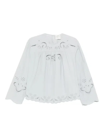 Forte Forte Plume Cotton Memoires Denfance In White