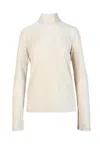 Forte Forte Polyester And Elastane Sweater - White In Neutral