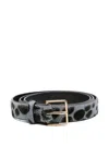 Forte Forte Pony-skin Belt In Multi