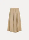 Forte Forte Popeline Skirt In Neutral