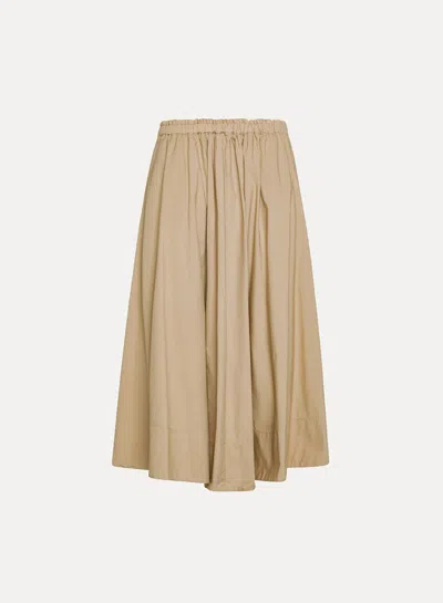 Forte Forte Popeline Skirt In Neutral