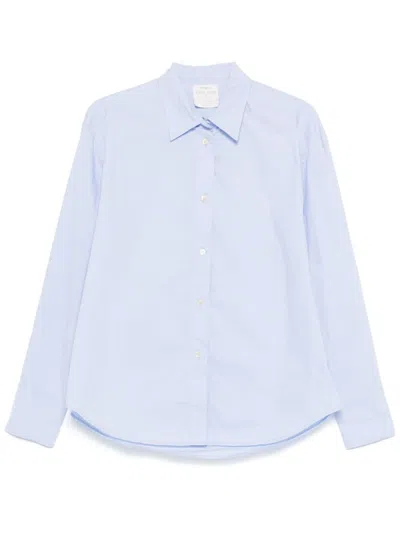 Forte Forte Poplin Shirt In Blue