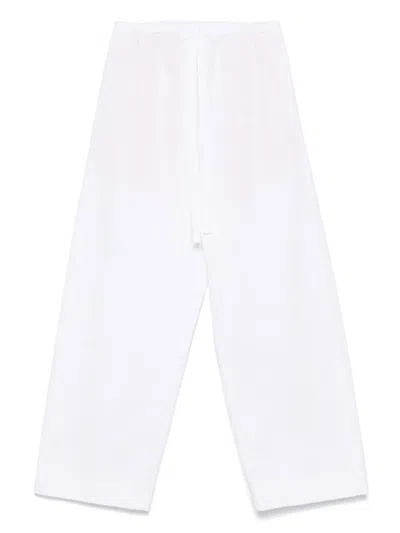 Forte Forte Cotton Trousers In White