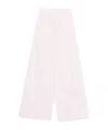 Forte Forte Forte_forte Bci Cotton Popline Essential Flared Pants In White