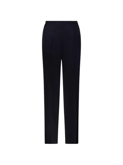 Forte Forte Pressed-crease Tailored Trousers In Animal Print